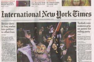 New York Times Tayland'dan ayrılma kararı aldı