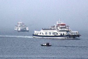 &Ccedil;anakkale Boğazı'nda sis engeli