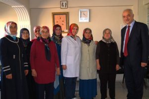 Bursa'da &ccedil;ift&ccedil;i kadınlardan Başkan'a teşekk&uuml;r ziyareti