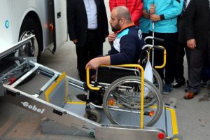 Bursa'da "Spor İ&ccedil;in Engel Tanımıyoruz Projesi"