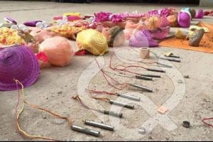 Bağdat'ta oyuncak bebeklerin i&ccedil;ine tuzaklanan bombalar imha edildi