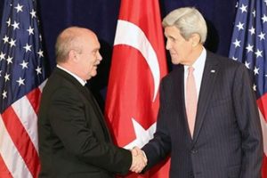 Sinirlioğlu Kerry ile Suriyeli T&uuml;rkmenlere saldırıları g&ouml;r&uuml;şt&uuml;