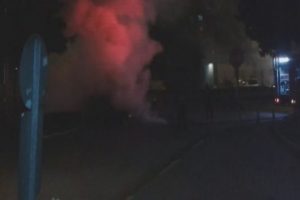 Bursa'da seyir halindeyken alev topuna d&ouml;nd&uuml;