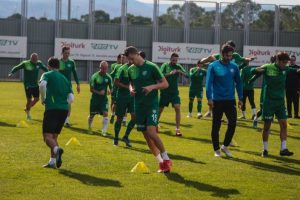 Bursaspor, Kayserispor ma&ccedil;ı antrenmanını yaptı