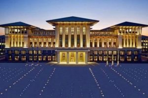 Cumhurbaşkanlığı Sarayı'nda hareketli akşam