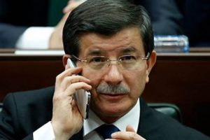 Davutoğlu, AB Konseyi Başkanı Tusk ile telefonda g&ouml;r&uuml;şt&uuml;