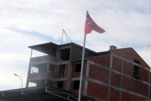 5 sene sonra T&uuml;rk bayrağı dalgalandı