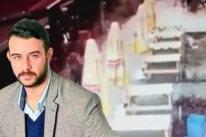 Fırat Yılmaz &Ccedil;akıroğlu'nun son anları kamerada