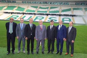 Eskişehir Valisi Timsah Arena'yı inceledi