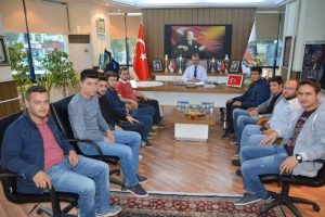 Başkan &Ouml;zkan'a teşekk&uuml;r ziyaretleri