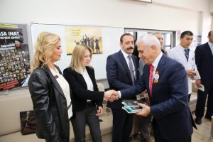 Başkan Bozbey 24 Kasım'ı &ouml;ğretmenlerle ge&ccedil;irdi