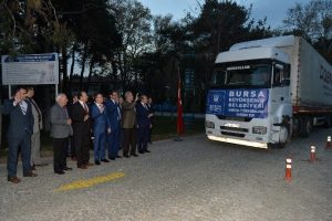 Bursa'dan Bayırbucak T&uuml;rkmenlerine destek
