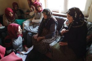 Bursalı &ouml;ğrenciler Orhaneli'nin ge&ccedil;mişini yaşlılardan dinledi
