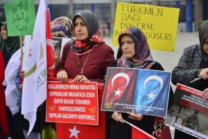D&uuml;zce'den T&uuml;rkmen b&ouml;lgesine destek