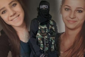 IŞID'in poster kızları ka&ccedil;arken &ouml;ld&uuml;r&uuml;ld&uuml;