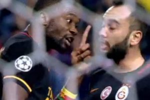 Galatasaraylı oyuncularda gergin anlar!