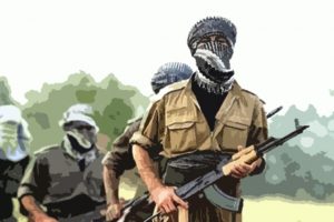 Ter&ouml;ristlerin 4 sığınağı imha edildi