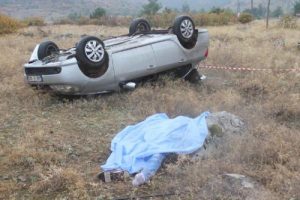 Suriyeliler kaza yaptı: 1 &ouml;l&uuml;, 1 yaralı
