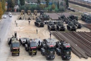Helikopter destekli tank sevkiyatı