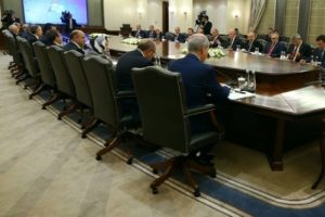 64. H&uuml;k&uuml;metin ilk Bakanlar Kurulu Toplantısı başladı