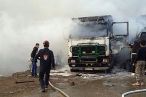 Rus u&ccedil;aklarının saldırısında yaralanan 3 kişi Kilis'e getirildi