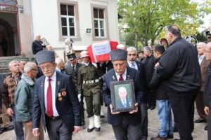 Kore Gazisi son yolculuğuna uğurlandı