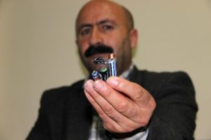 Bilinen markanın altından '&Ccedil;in malı' pil &ccedil;ıktı