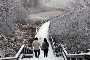 Abant'a mevsimin ilk karı yağdı