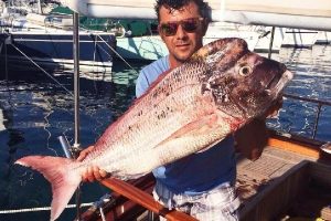 Oltaya 18 kiloluk tran&ccedil;a takıldı