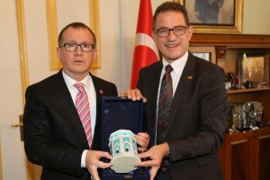 Alman Başkonsolostan Bursa'ya ziyaret