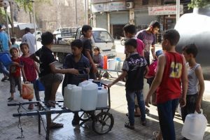 UNICEF: Halep'teki hava saldırısı 3,5 milyon Suriyeliyi susuz bıraktı