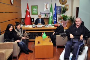 &Ccedil;&ouml;lyak ve MS Derneklerinden Bursa Kent Konseyi'ne ziyaret
