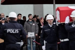Şehit polis memuru Mustafa Yavaş i&ccedil;in Ankara'da t&ouml;ren d&uuml;zenlendi