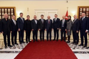 BTSO'dan bakanlara ziyaret