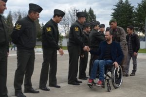 Bursa 'da engellilerden jandarmaya "farkındalık" eğitimi