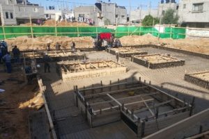 Diyanet Vakfı Gazze'de 9 caminin temelini attı