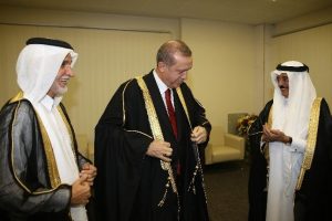 Erdoğan'a fahri doktora unvanı verildi