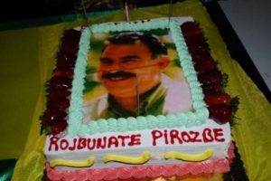 &Ouml;calan resimli doğum g&uuml;n&uuml; pastasına hapis!