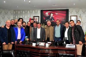 Başkan &Ccedil;ağlayan, Artvin Belediye Başkanını ziyaret etti