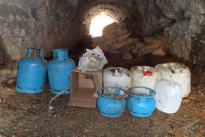 Tunceli'de PKK'ya ait sığınak bulundu