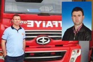 İtfaiyeci hava yastığını denerken ağır yaralandı
