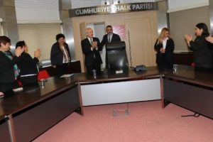Kılı&ccedil;daroğlu Cumhuriyet Kadınları Derneği Genel Y&ouml;netim Kurulu &uuml;yeleriyle g&ouml;r&uuml;şt&uuml;