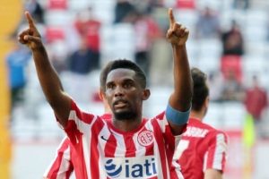 Antalyaspor'da Eto'o durdurulamıyor