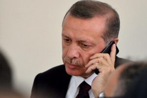 Erdoğan'dan şehit ailesine başsağlığı