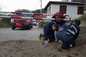 Bursa'da nefes kesen kurtarma operasyonu