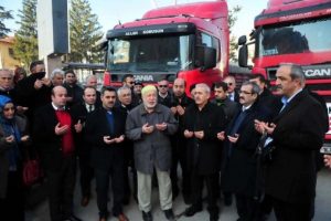 Tokat'tan Suriye'deki T&uuml;rkmenlere yardım