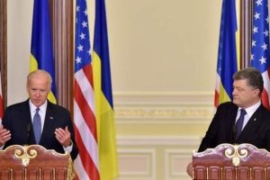Biden: Poroşenko'ya eşimden daha &ccedil;ok vakit ayırıyorum