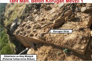 Yol kesen PKK'lı ter&ouml;ristlerin beton koruganları imha edildi