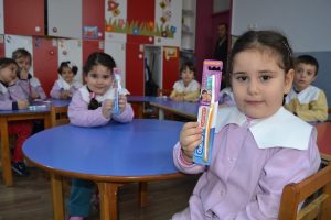 Bursa'da miniklere diş sağlığı semineri
