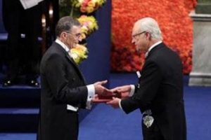 Aziz Sancar, Nobel Kimya &Ouml;d&uuml;l&uuml;'n&uuml; aldı